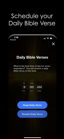 Bible Verses: Daily Devotional для iOS — скриншот 3