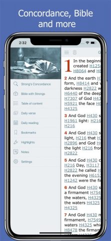 Bible and Strong’s Concordance для iOS — скриншот 5
