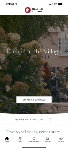 Bicester Village для iOS — скриншот 1