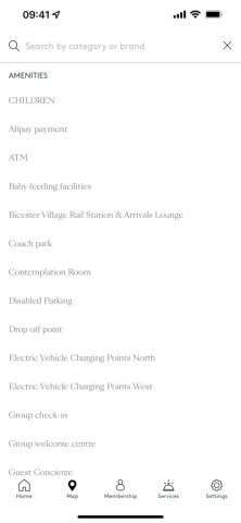 Bicester Village для iOS — скриншот 2