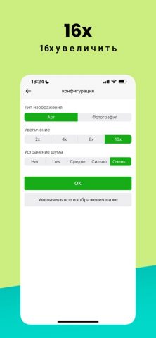 Bigjpg для iOS — скриншот 2