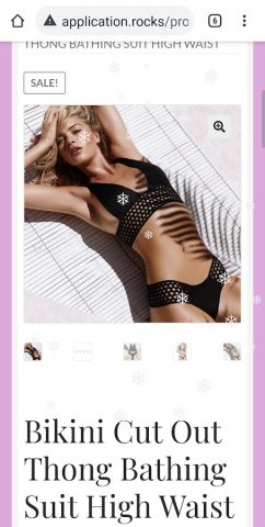 Bikini — Shop App для Android — скриншот 1