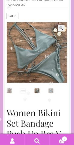 Bikini — Shop App для Android — скриншот 3