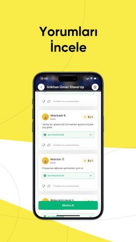 Biletinial для Android — скриншот 5