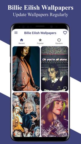 Billie Eilish Wallpapers 2023 для Android — скриншот 1