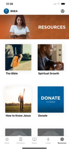 Billy Graham Evangelistic Assn для iOS — скриншот 5