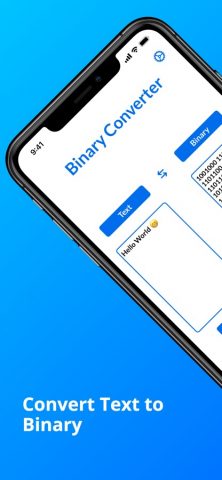 Binary Converter Calculator для iOS — скриншот 1