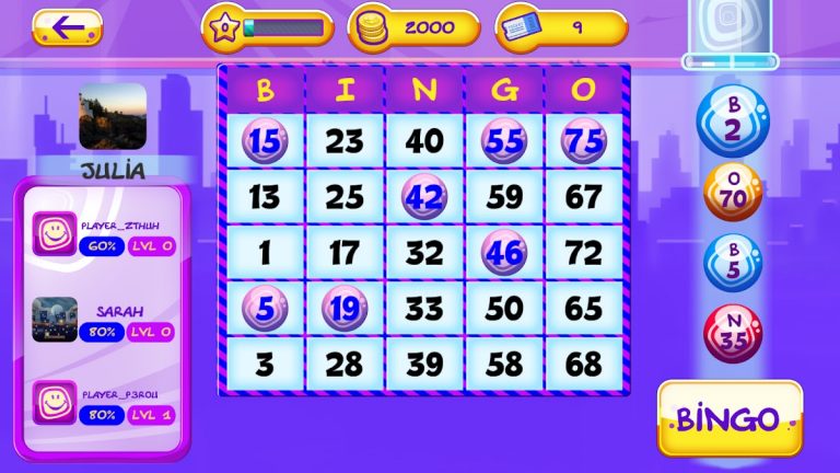 Bingo для Android — скриншот 1