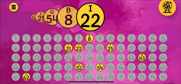 Bingo Caller для iOS — скриншот 3