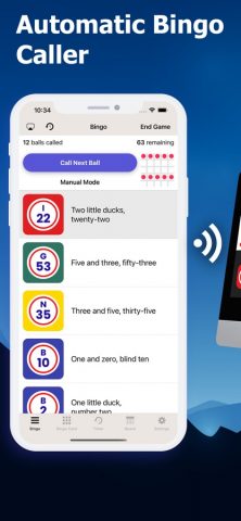 Bingo Caller at Home для iOS — скриншот 1