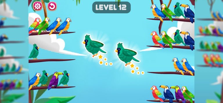 Bird Sort: Color Sorting Games — скриншот 2