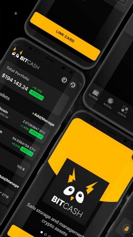 Bitcash Крипто Кошелек для Android — скриншот 2