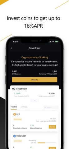 Bitrue для iOS — скриншот 3
