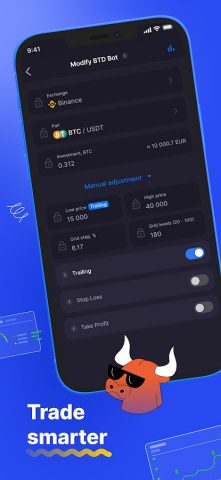 Bitsgap: Crypto Trading Bots для Android — скриншот 3