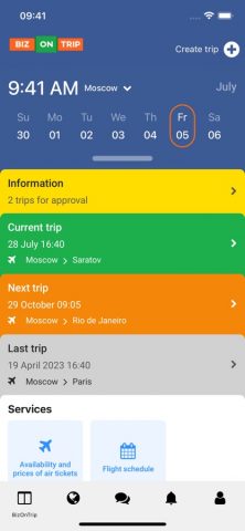 BizOnTrip для iOS — скриншот 2