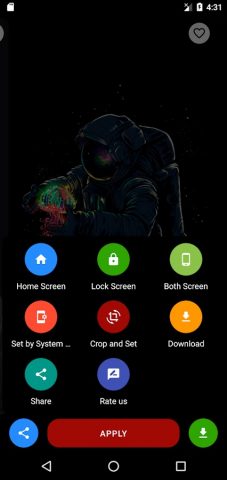 Black Wallpaper для Android — скриншот 4