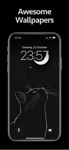 Black Wallpaper Dark Sad 4K для iOS — скриншот 3