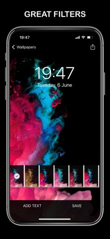 Black Wallpaper Dark Sad 4K для iOS — скриншот 4