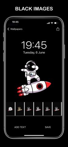 Black Wallpaper Dark Sad 4K для iOS — скриншот 5