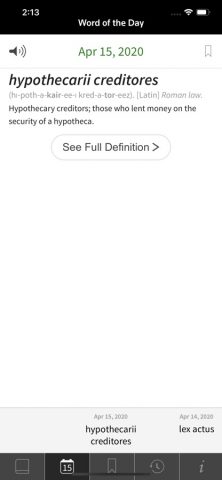 Black’s Law Dictionary 10th Ed для iOS — скриншот 3