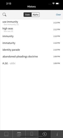 Black’s Law Dictionary 10th Ed для iOS — скриншот 4