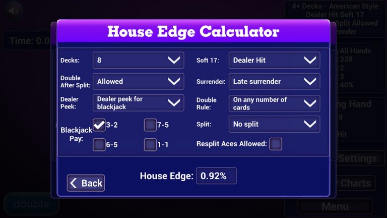 Blackjack Trainer: All in one для Android — скриншот 3