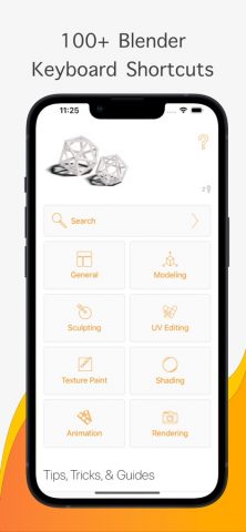 Blender Keys для iOS — скриншот 1