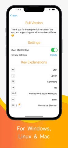Blender Keys для iOS — скриншот 3