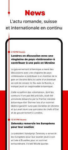 Blick Actualité & Sport для Android — скриншот 2