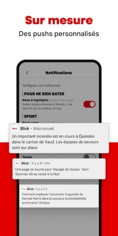 Blick Actualité & Sport для Android — скриншот 5