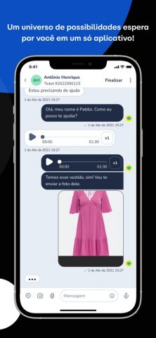 Blip Desk для iOS — скриншот 3