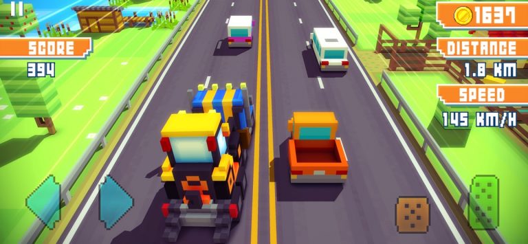 Blocky Highway для iOS — скриншот 4