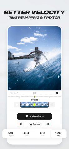 Blurrr-Music video editor для iOS — скриншот 4
