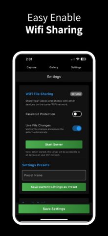 BodyCamApp для iOS — скриншот 3