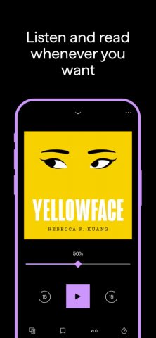 BookBeat: Audiobooks & E-books для iOS — скриншот 2