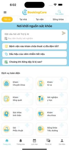 BookingCare для iOS — скриншот 1