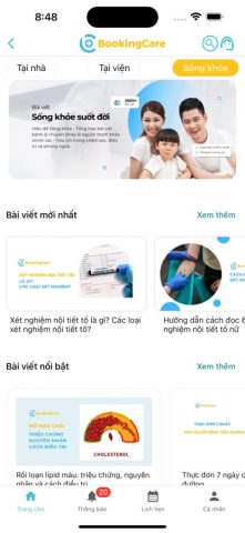 BookingCare для iOS — скриншот 2