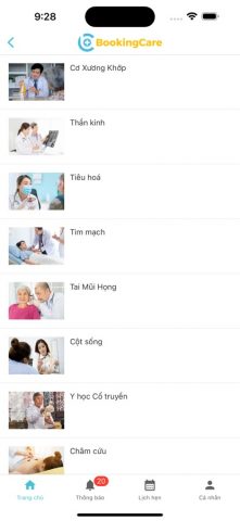 BookingCare для iOS — скриншот 3