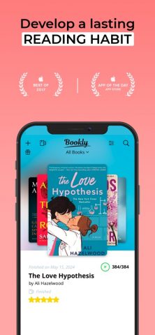 Bookly: Book Tracker для iOS — скриншот 1