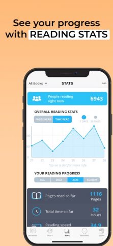Bookly: Book Tracker для iOS — скриншот 2