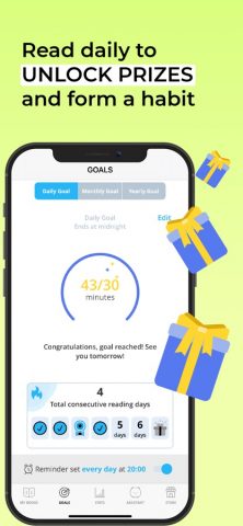 Bookly: Book Tracker для iOS — скриншот 4