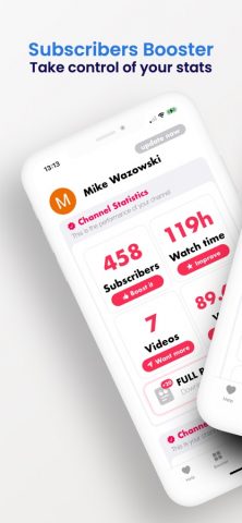 Booster for YouTube — скриншот 1
