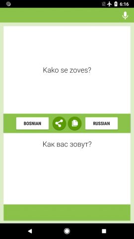 Боснийско-русский Переводчик — скриншот 1