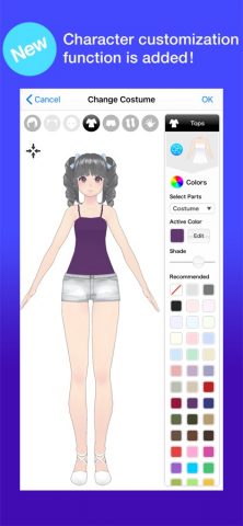 Bot3D Editor — 3D Anime Editor для iOS — скриншот 2