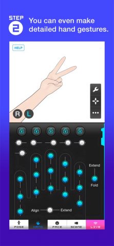 Bot3D Editor — 3D Anime Editor для iOS — скриншот 4