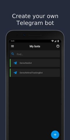 Bots.Business: create your bot для Android — скриншот 1