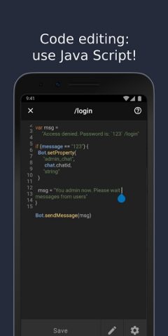 Bots.Business: create your bot для Android — скриншот 4