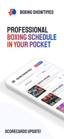 Boxing Showtimes для iOS — скриншот 1
