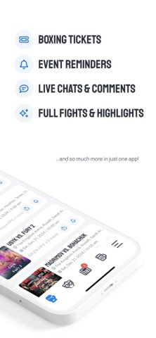 Boxing Showtimes для iOS — скриншот 2