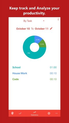 Brain Focus Productivity Timer для Android — скриншот 4